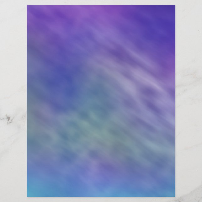 Tief-Regenbogenfarbener Himmel Hintergrund Flyer (Vorne)