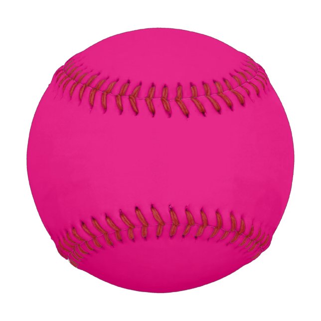 Tief rosa baseball (Vorderseite)