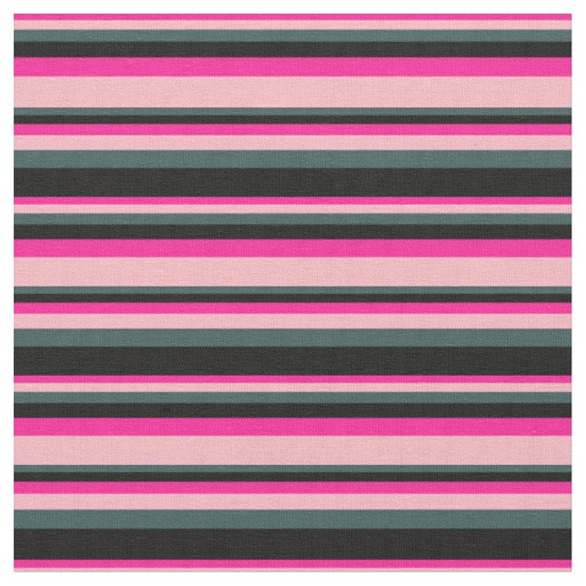 Tief rosa, hellrosa, dunkelschiefer grau und schwa stoff (Nahaufnahme)