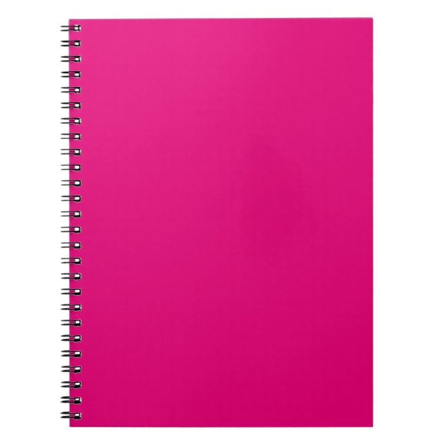 Tief rosa notizblock (Vorderseite)