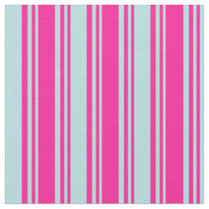 Tief rosa und Pulver blaue, farbige Linien Stoff