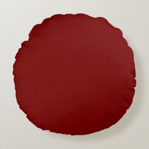Tief roter Pop Rundes Kissen