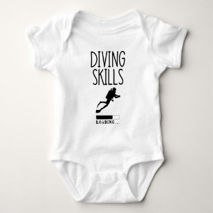 Tief tauchen Baby - Scuba Baby - Freitauchen Strampler