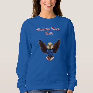 Tief verwurzelte Freiheit - Patriotischer amerikan Sweatshirt