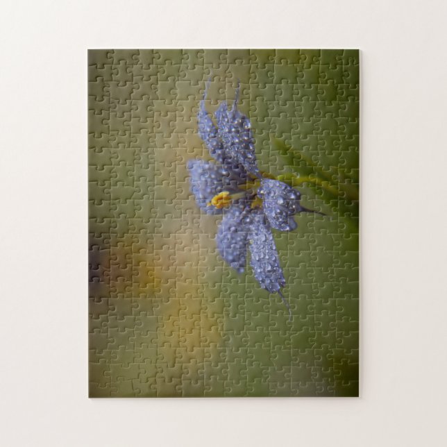 Tiefblauäugig Puzzle (Vertikal)
