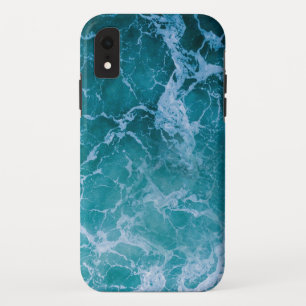 Tiefblaue Ozeanwellen Case-Mate iPhone Hülle