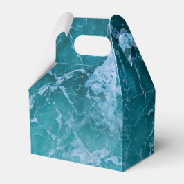 Tiefblaue Ozeanwellen Geschenkschachtel