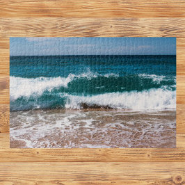 Tiefblaue Ozeanwellen Puzzle