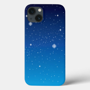 Tiefblaue sternklare Nacht Case-Mate iPhone Hülle