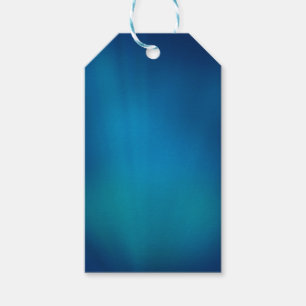 Tiefblauer Unterwasser-Glanz Geschenkanhänger