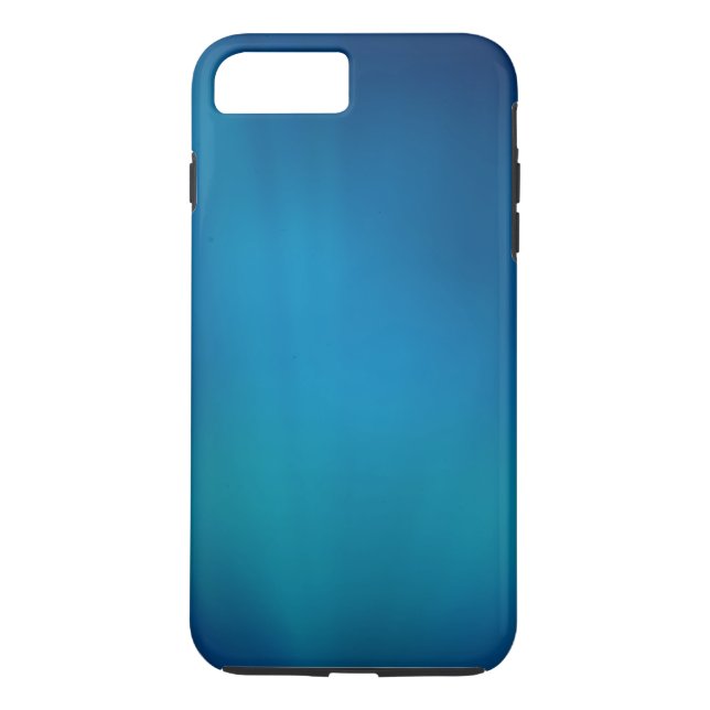 Tiefblaues Unterwasser-Glow Case-Mate iPhone Hülle (Rückseite)