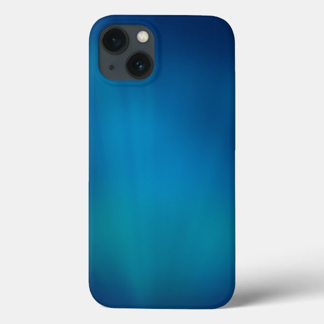 Tiefblaues Unterwasser-Glow Case-Mate iPhone Hülle (Rückseite)