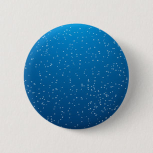Tiefblaues Wasser und kleine Blasen Button