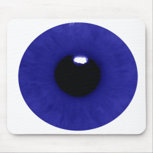 Tiefe blaue Augapfel-Mausunterlage Mousepad