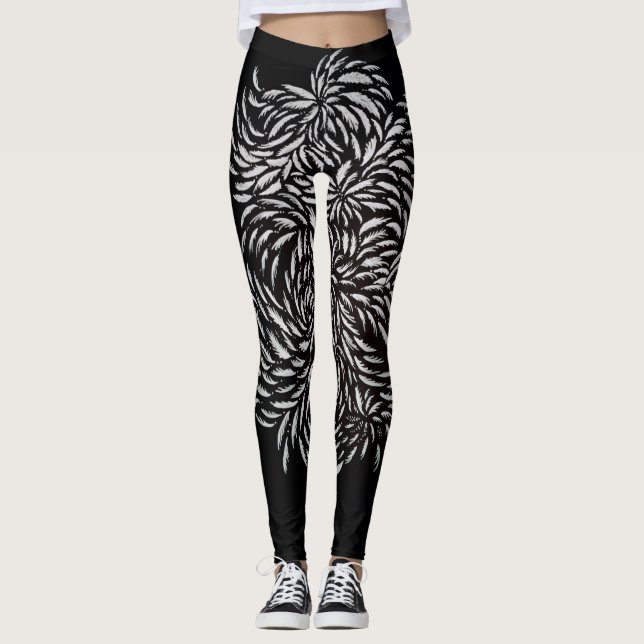 Tiefe des unterbewussten Geistes Leggings (Vorderseite)