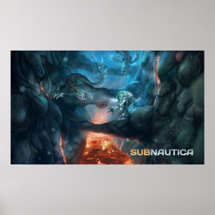 Tiefe des Unternautischen Meeres Poster