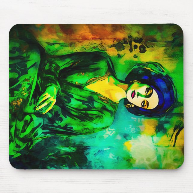 Tiefe Gedanken Mousepad (Vorne)