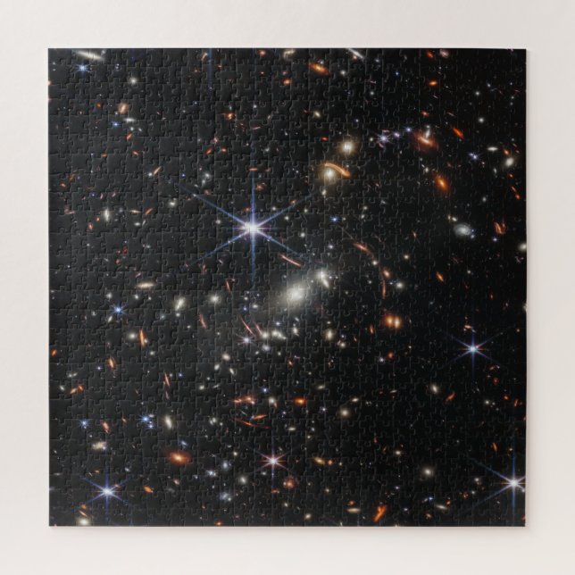 Tiefe Infrarotbild des Universums | JWST Puzzle (Vertikal)
