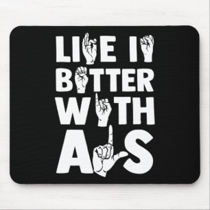 Tiefe Kenntnis und Gebärdensprache 2 Mousepad
