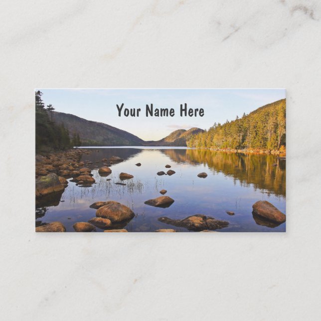 Tiefe Perspektive Visitenkarte (Vorderseite)