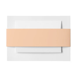 Tiefe Pfirsichfarben Einladungsbanderole