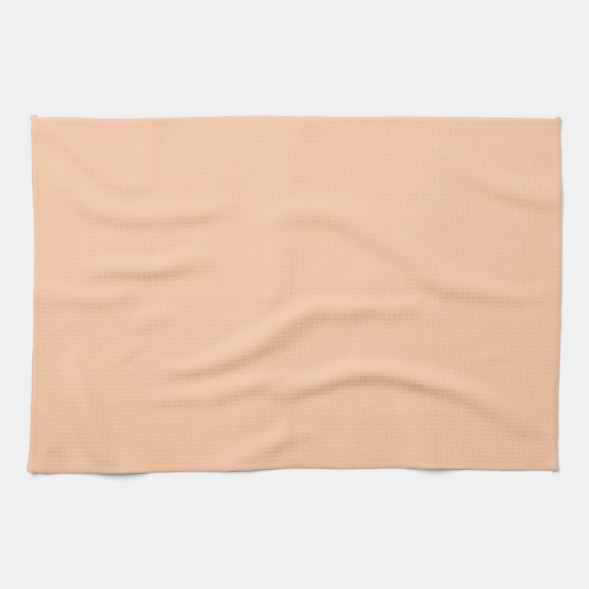 Tiefe Pfirsichfarben Geschirrtuch (Horizontal)