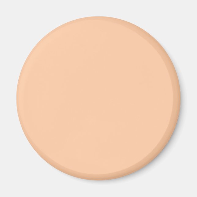 Tiefe Pfirsichfarben Magnet (Vorne)