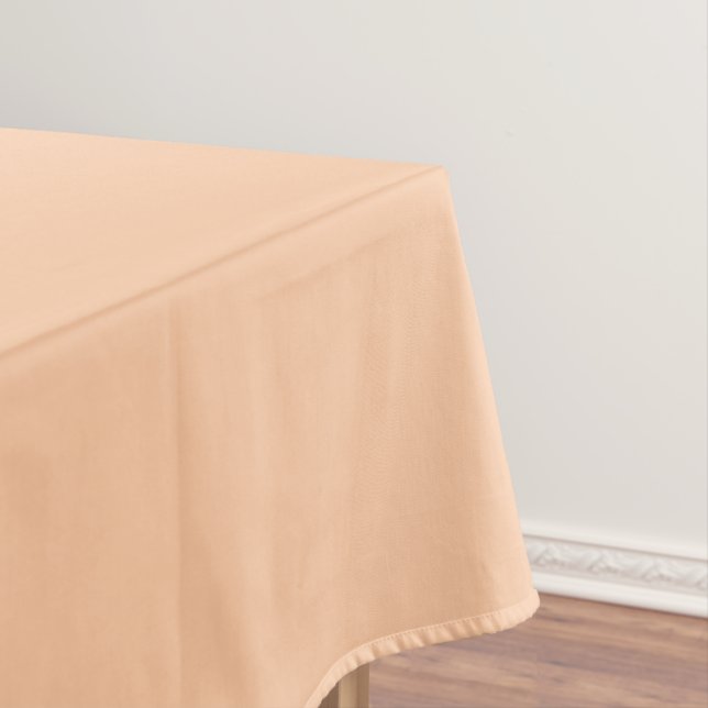 Tiefe Pfirsichfarben Tischdecke (Beispiel)