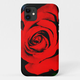 Tiefe Rote Rose Case-Mate iPhone Hülle