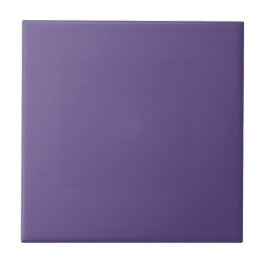 Tiefe Violette, solide Farbe | #634e89 Fliese