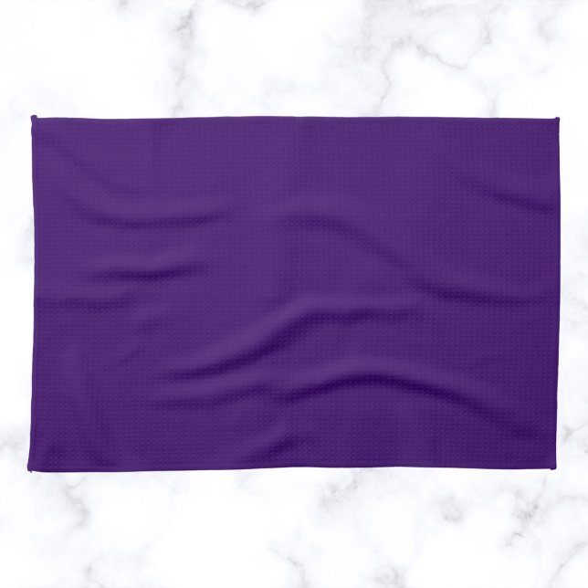 Tiefe Violette, solide Farbe Geschirrtuch (Von Creator hochgeladen)