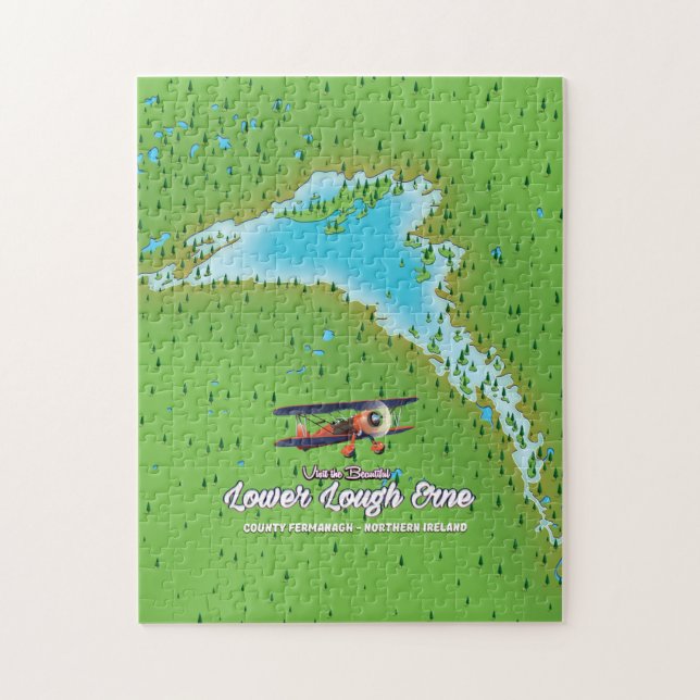 Tiefebene Nordirland Puzzle (Vertikal)