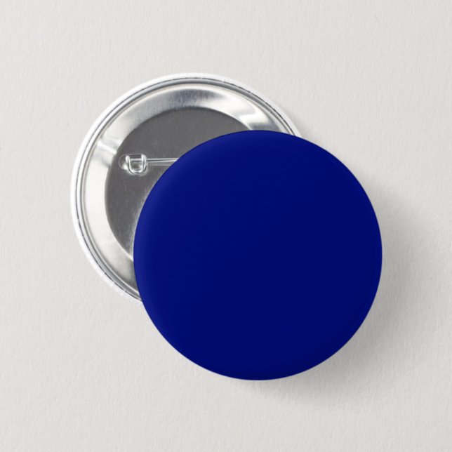Tiefenblau Button (Vorne & Hinten)