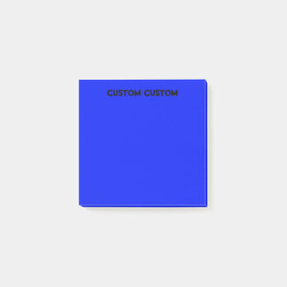 Tiefenblau Post-it Klebezettel