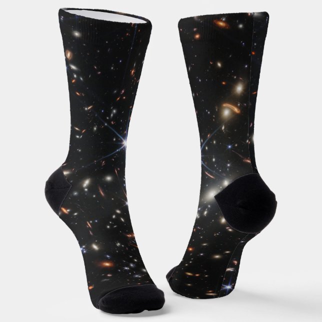 Tiefenfeldgalaxien Socken (Gewinkelt)