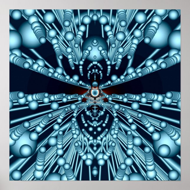 Tiefenroboter Poster (Vorne)