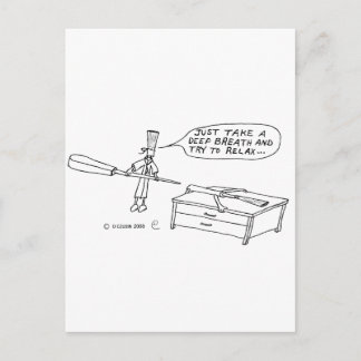 Tiefer Atem Postkarte