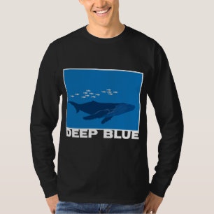 Tiefer Blauwal T-Shirt