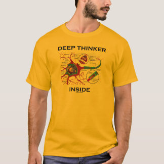 Tiefer Denker-Innere (Neuron-Synapse) T-Shirt