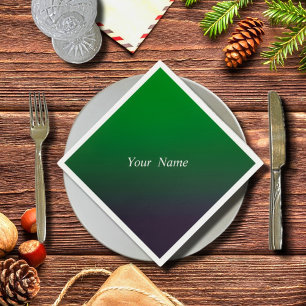 Tiefer Emeral Gradient Serviette