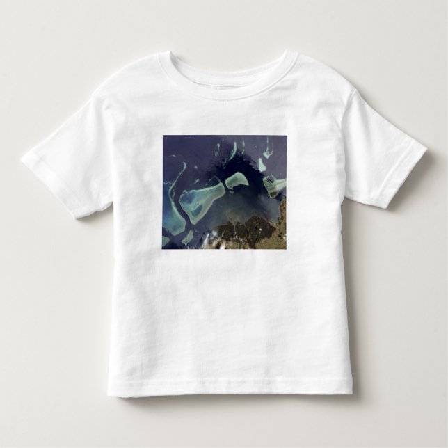 Tiefer grüner Wald an Land Kleinkind T-shirt (Vorderseite)