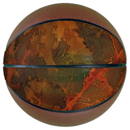 Tiefer Herbst reichlich Abstrakter Fall Basketball