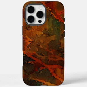 Tiefer Herbst reichlich Abstrakter Fall iPhone 16 Pro Max Hülle