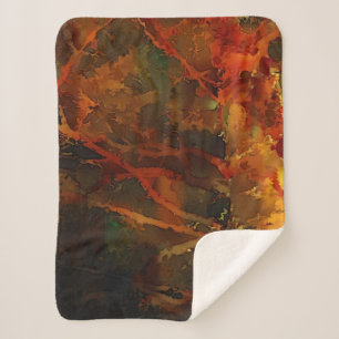 Tiefer Herbst reichlich Abstrakter Fall Sherpadecke
