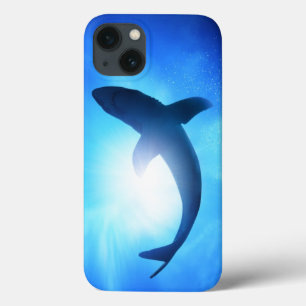 Tiefer Ozean-Haifisch-Silhouette Case-Mate iPhone Hülle
