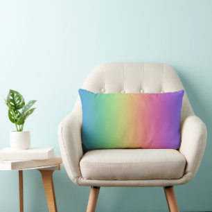 Tiefer Regenbogen Gradient Throw Kissen