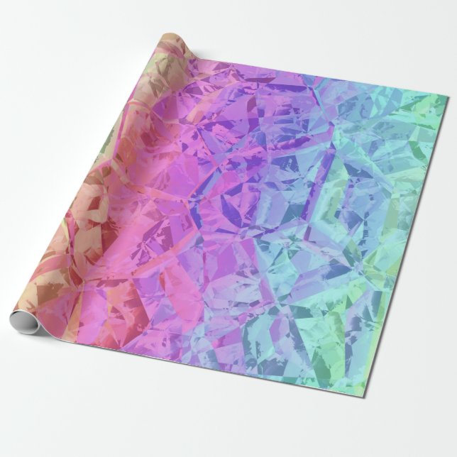 tiefer Regenbogenkristall: Geschenkpapier (Ungerollt)