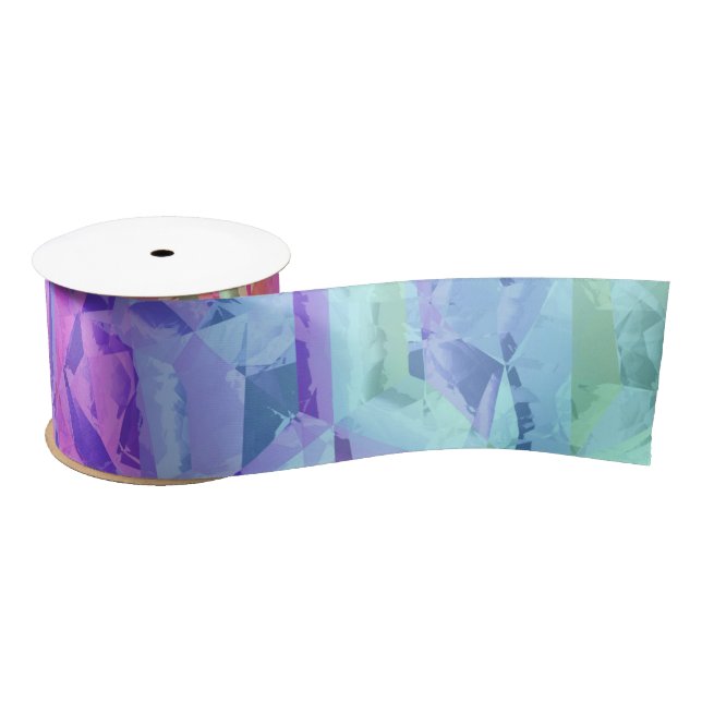 tiefer Regenbogenkristall: Satinband (Spule)