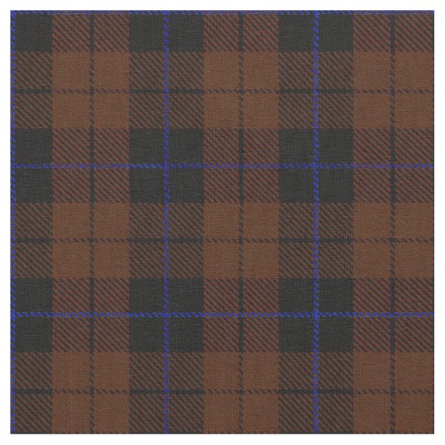 Tiefer reicher brauner blauer/schwarzer Streifen Stoff (Nahaufnahme)