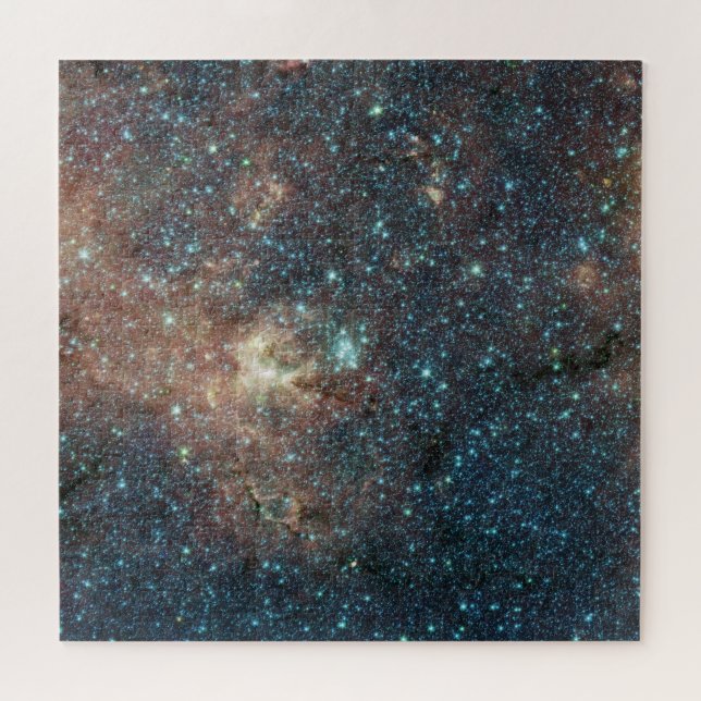 Tiefer Weltraumblick eines Sternenclusters Puzzle (Horizontal)